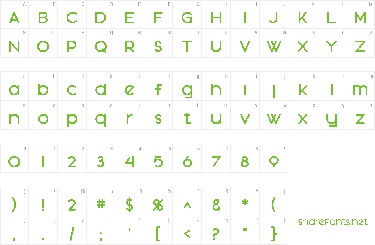 Font SF Orson Casual Heavy preview